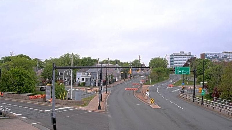 Mac Donald Bridge - Dartmouth bound