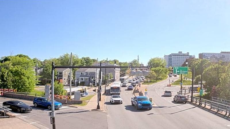 Mac Donald Bridge - Dartmouth bound