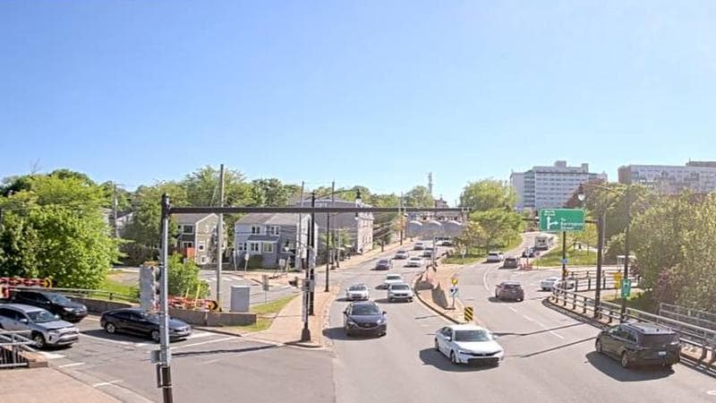 Mac Donald Bridge - Dartmouth bound