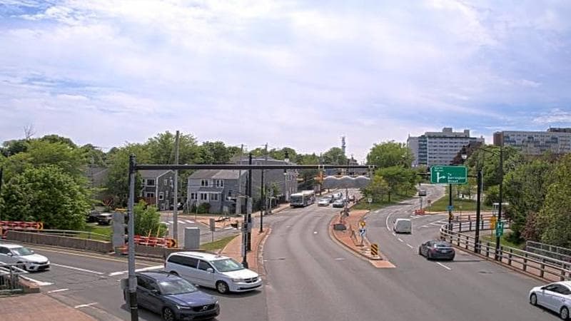 Mac Donald Bridge - Dartmouth bound