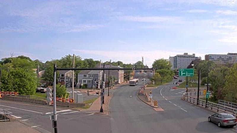Mac Donald Bridge - Dartmouth bound