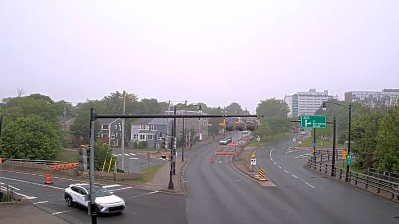 Mac Donald Bridge - Dartmouth bound
