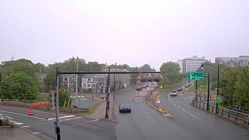 Mac Donald Bridge - Dartmouth bound