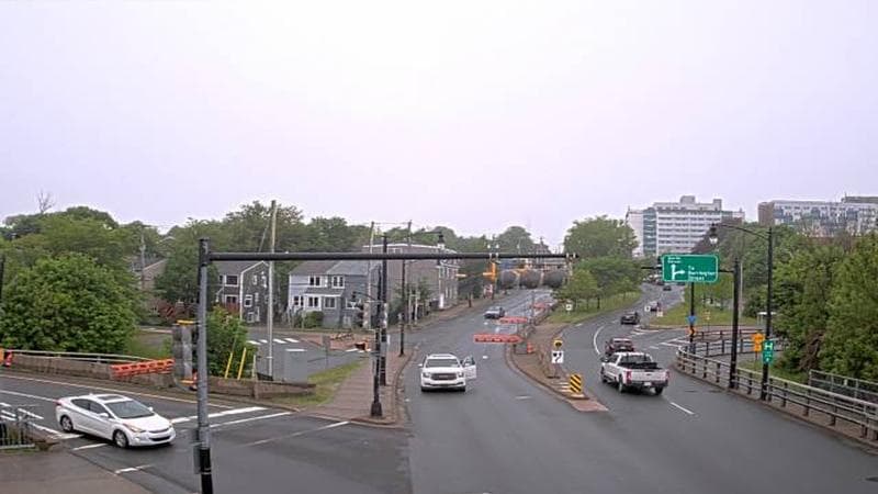 Mac Donald Bridge - Dartmouth bound