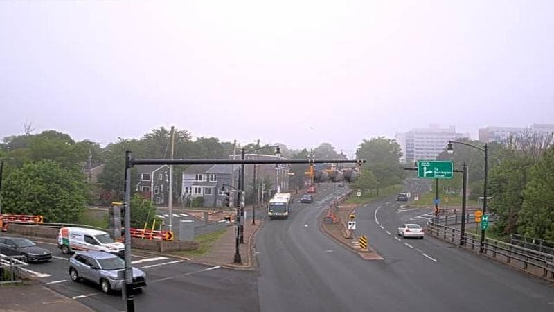 Mac Donald Bridge - Dartmouth bound