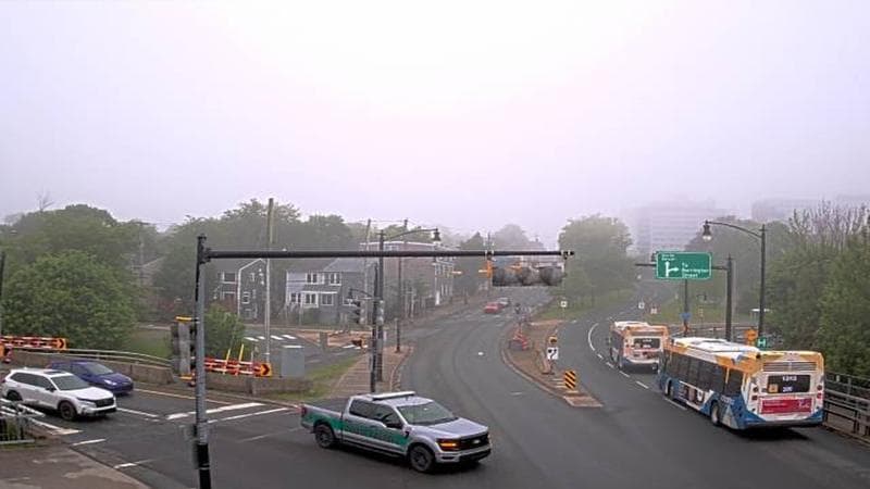 Mac Donald Bridge - Dartmouth bound
