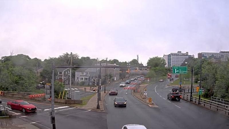 Mac Donald Bridge - Dartmouth bound