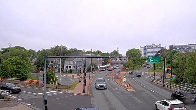 Mac Donald Bridge - Dartmouth bound