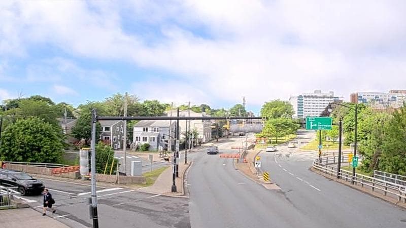 Mac Donald Bridge - Dartmouth bound