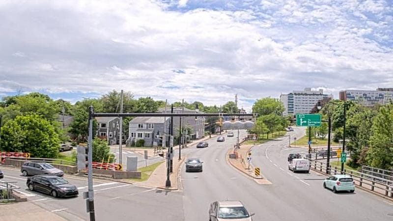 Mac Donald Bridge - Dartmouth bound
