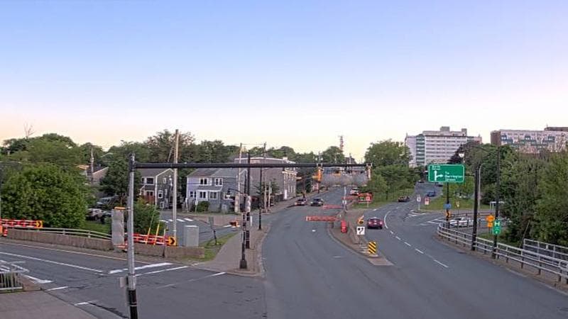 Mac Donald Bridge - Dartmouth bound