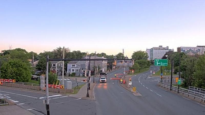 Mac Donald Bridge - Dartmouth bound