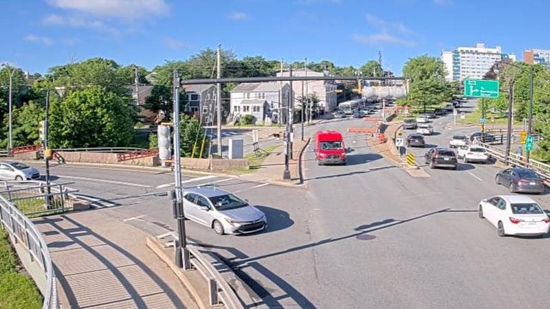 Mac Donald Bridge - Dartmouth bound