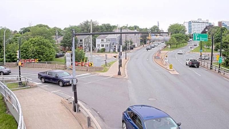 Mac Donald Bridge - Dartmouth bound