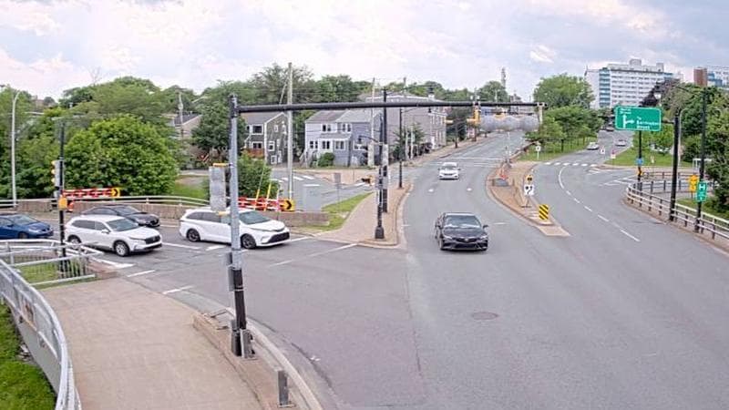 Mac Donald Bridge - Dartmouth bound