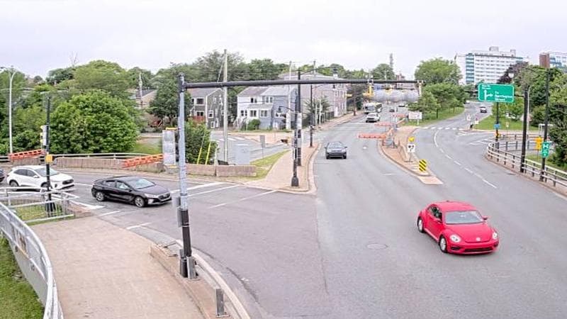 Mac Donald Bridge - Dartmouth bound