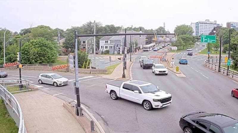 Mac Donald Bridge - Dartmouth bound