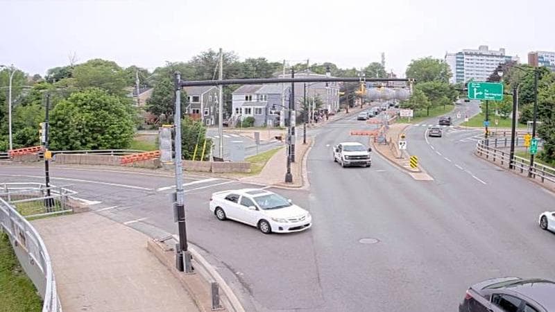 Mac Donald Bridge - Dartmouth bound
