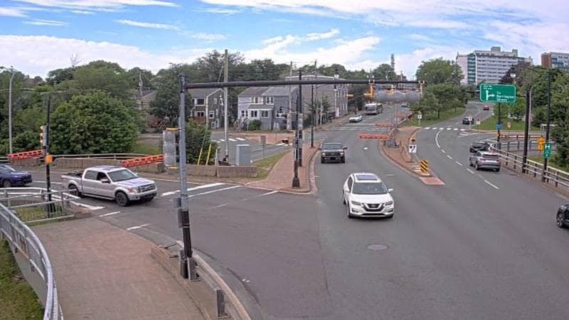Mac Donald Bridge - Dartmouth bound