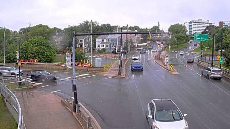 Mac Donald Bridge - Dartmouth bound