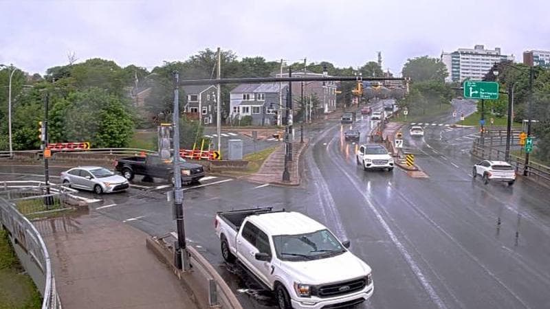 Mac Donald Bridge - Dartmouth bound
