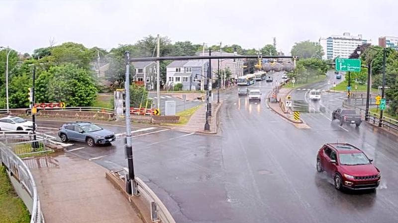 Mac Donald Bridge - Dartmouth bound