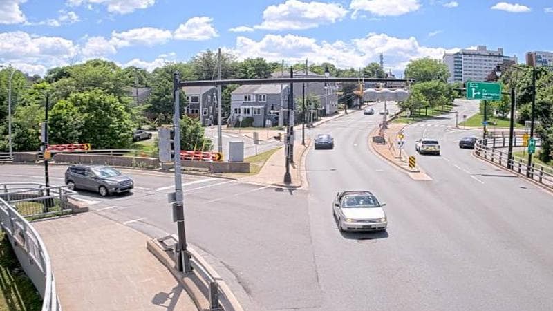 Mac Donald Bridge - Dartmouth bound