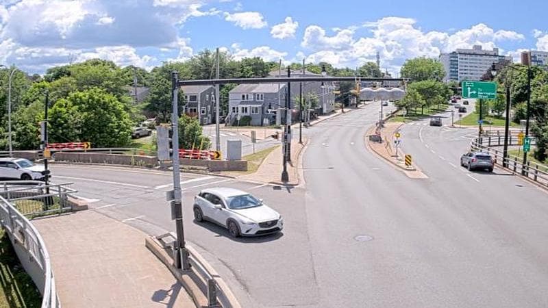 Mac Donald Bridge - Dartmouth bound