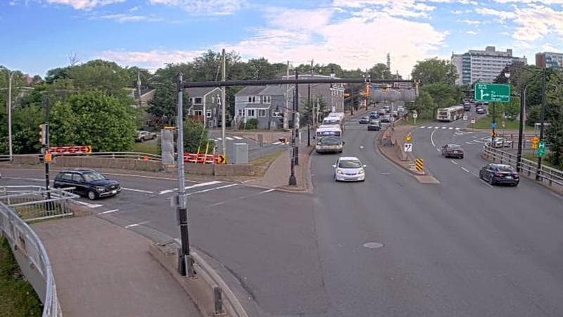 Mac Donald Bridge - Dartmouth bound