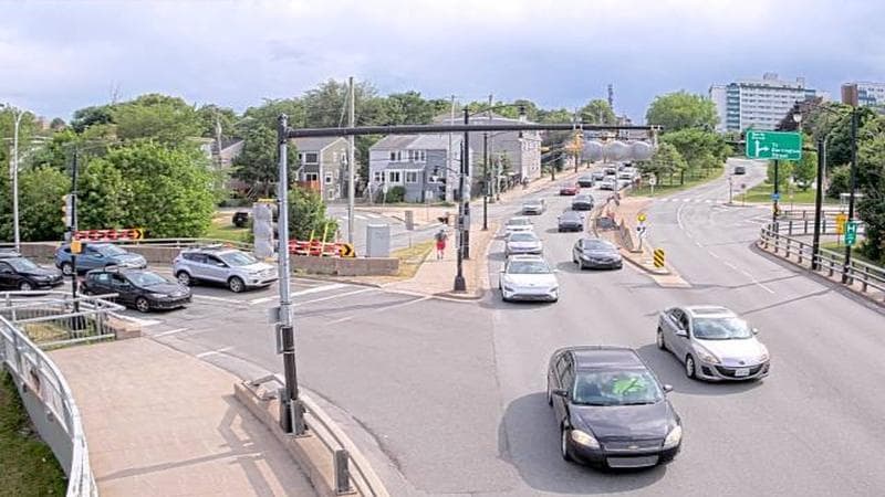 Mac Donald Bridge - Dartmouth bound
