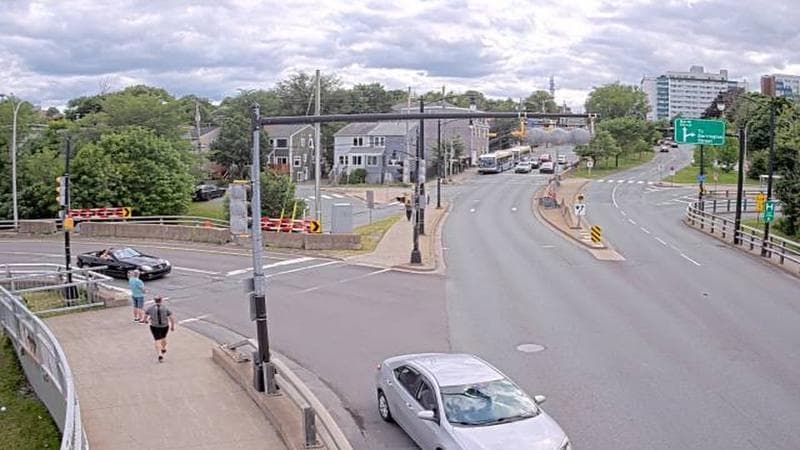 Mac Donald Bridge - Dartmouth bound