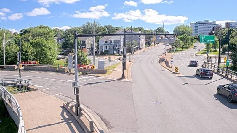 Mac Donald Bridge - Dartmouth bound