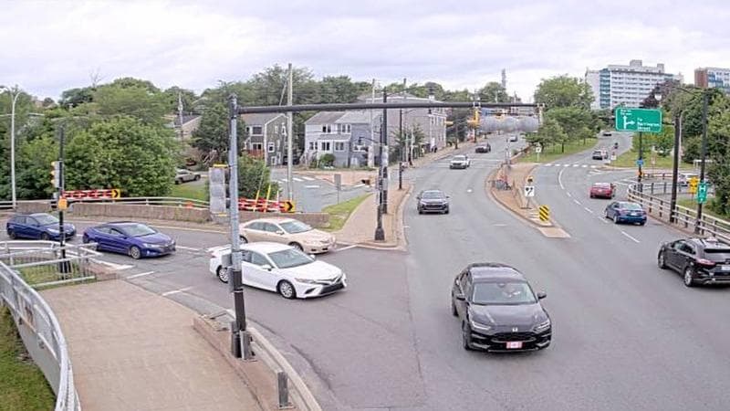 Mac Donald Bridge - Dartmouth bound