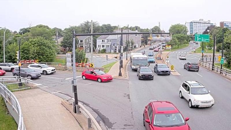 Mac Donald Bridge - Dartmouth bound