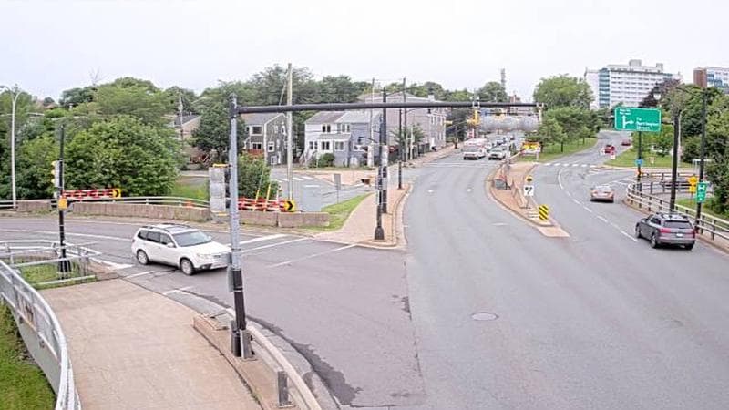 Mac Donald Bridge - Dartmouth bound