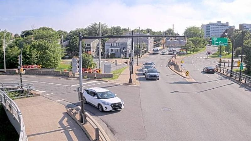 Mac Donald Bridge - Dartmouth bound