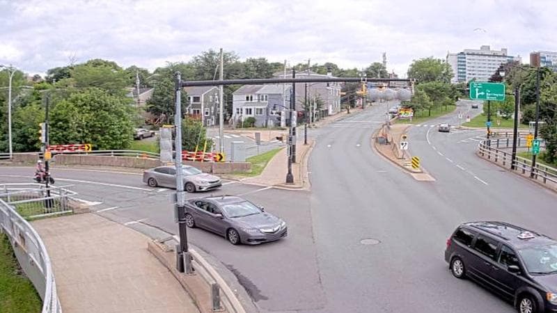 Mac Donald Bridge - Dartmouth bound