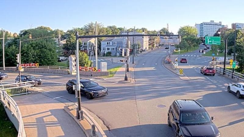Mac Donald Bridge - Dartmouth bound