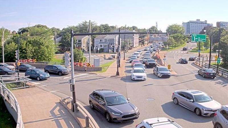 Mac Donald Bridge - Dartmouth bound
