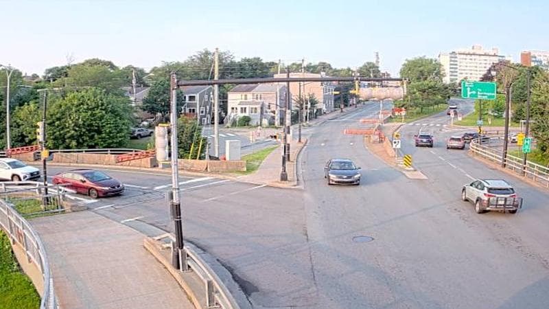 Mac Donald Bridge - Dartmouth bound