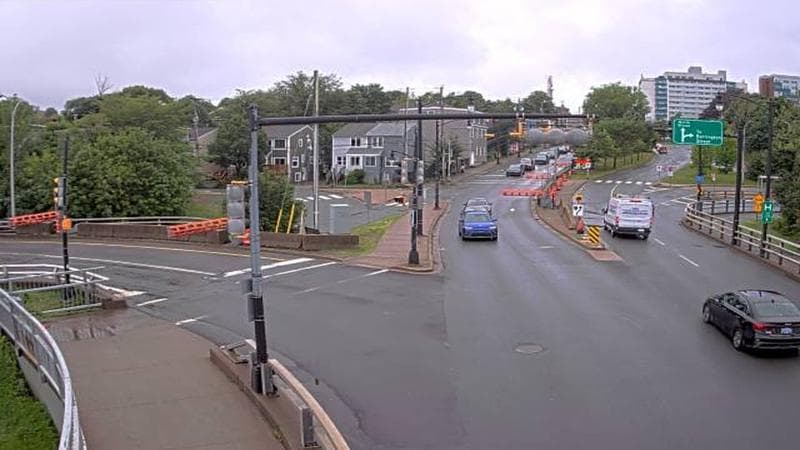 Mac Donald Bridge - Dartmouth bound