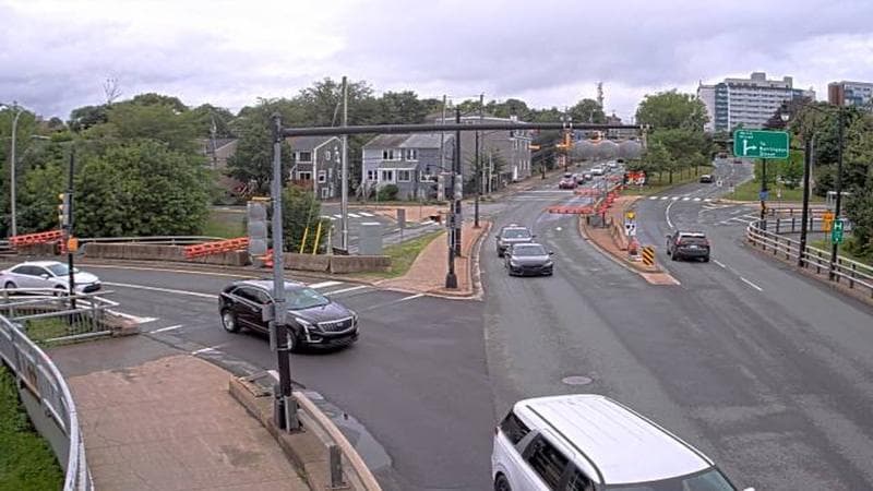 Mac Donald Bridge - Dartmouth bound