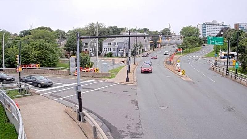 Mac Donald Bridge - Dartmouth bound