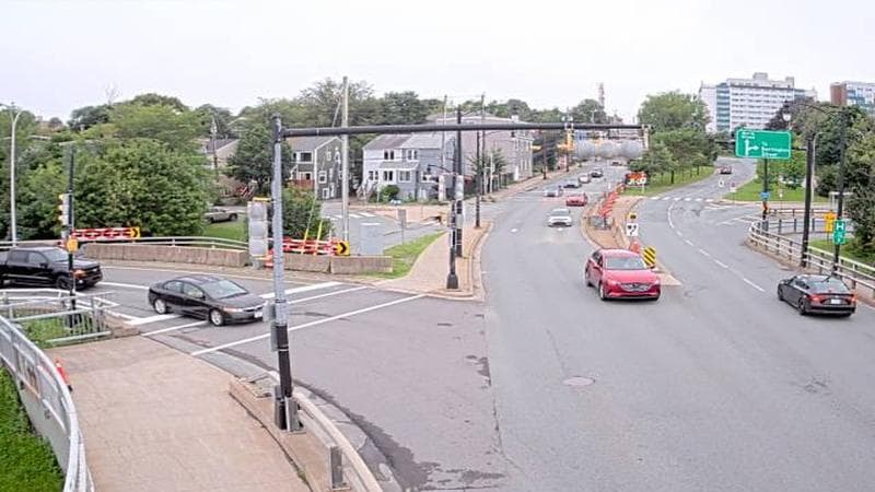 Mac Donald Bridge - Dartmouth bound