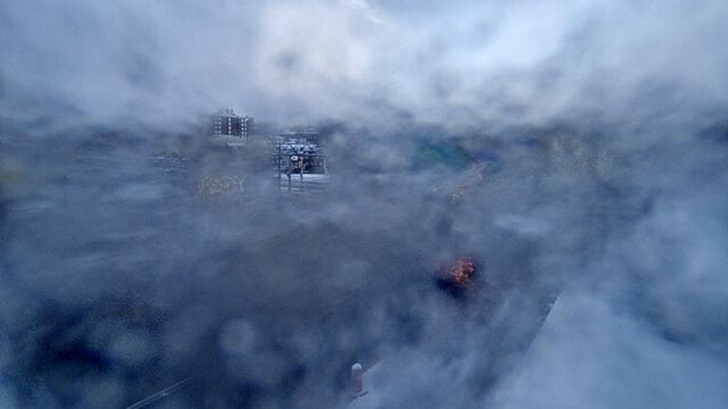 Macdonald Bridge - Halifax bound