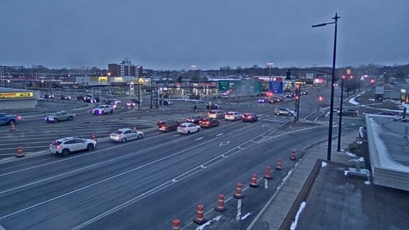 Macdonald Bridge - Halifax bound