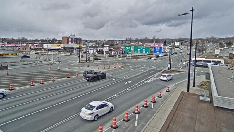Macdonald Bridge - Halifax bound