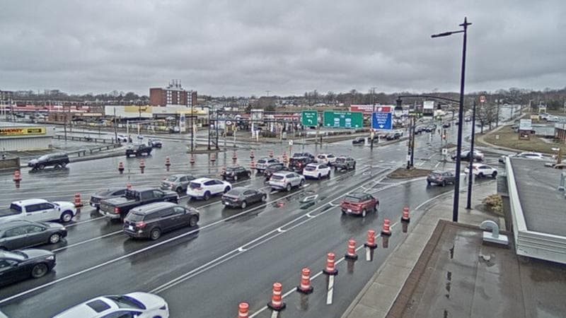 Macdonald Bridge - Halifax bound