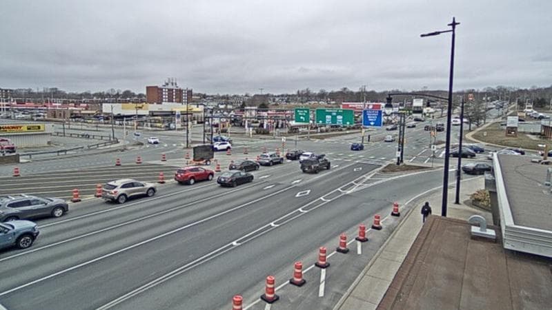 Macdonald Bridge - Halifax bound