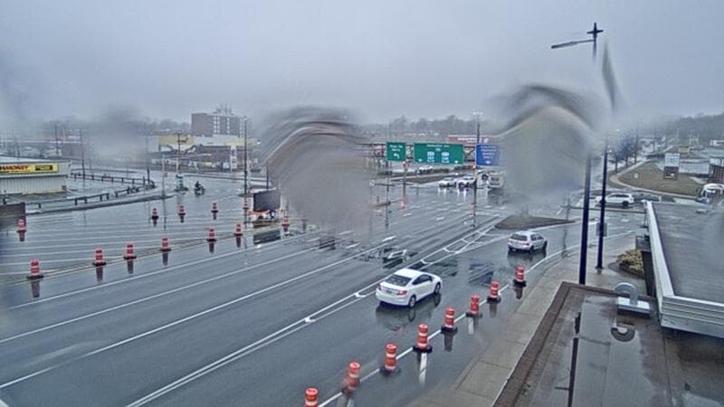 Macdonald Bridge - Halifax bound
